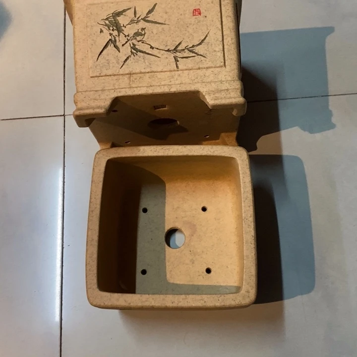 紫砂花盆小*紫砂文化