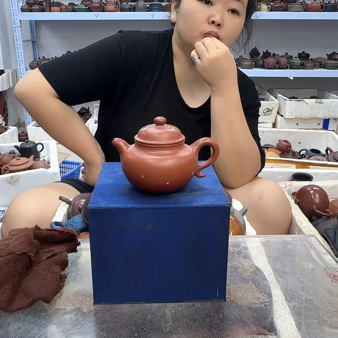 茶壶紫砂宜兴紫砂壶瑕疵处理