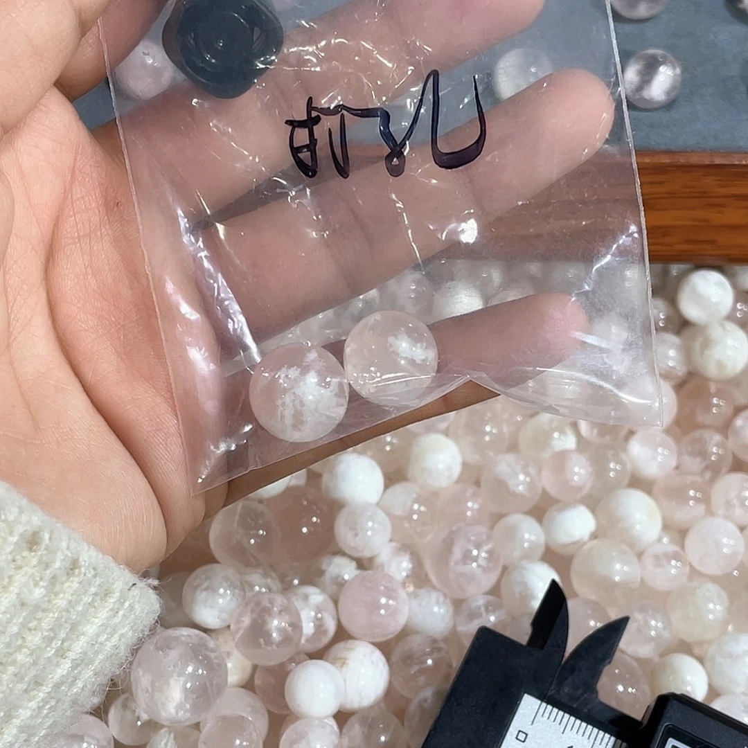 水晶珠宝半成品未镶嵌打孔/不退不换