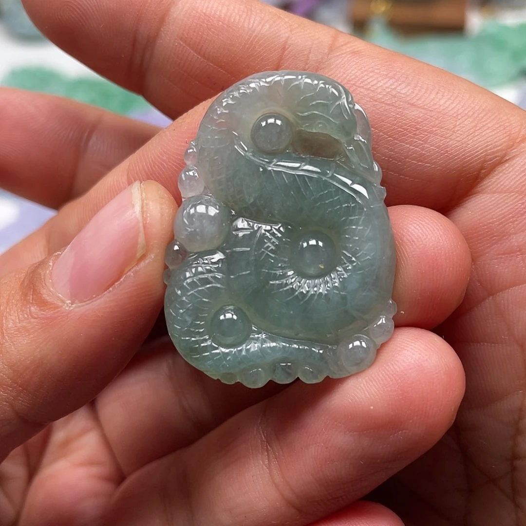 颈饰未镶嵌翡翠翡玉缘翡翠