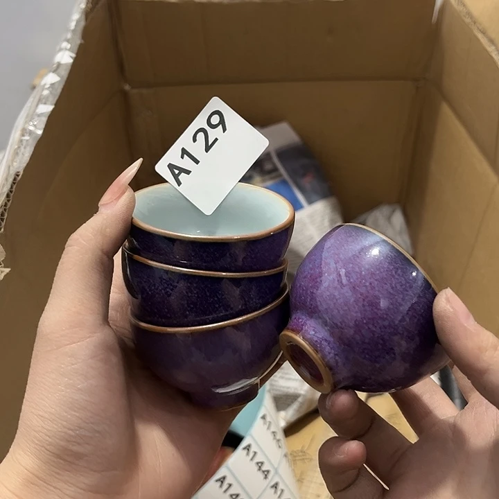 瓷片茶摆件工艺品摆件666