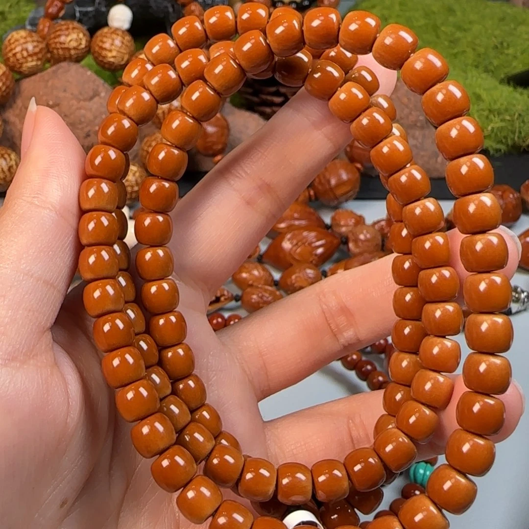 手串/手链橄榄核0.7核尖108脖挂