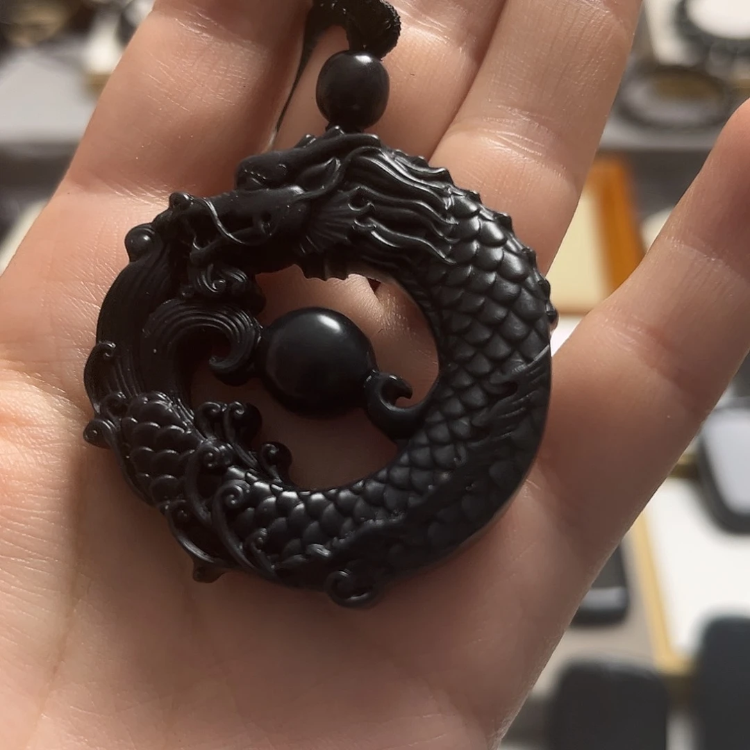 和田玉（墨玉）未镶嵌吊坠(不含链)羊脂