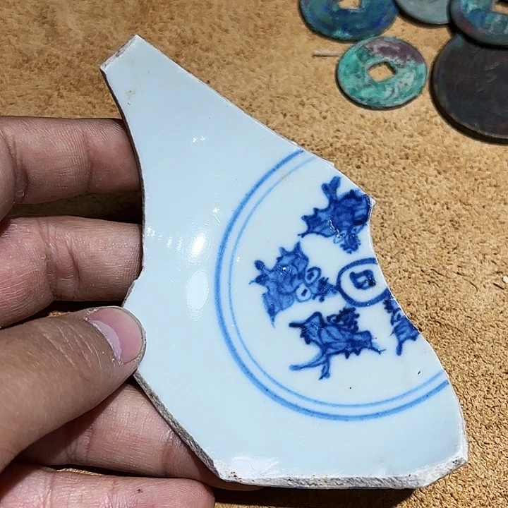 金铜精品瓷片标本学习