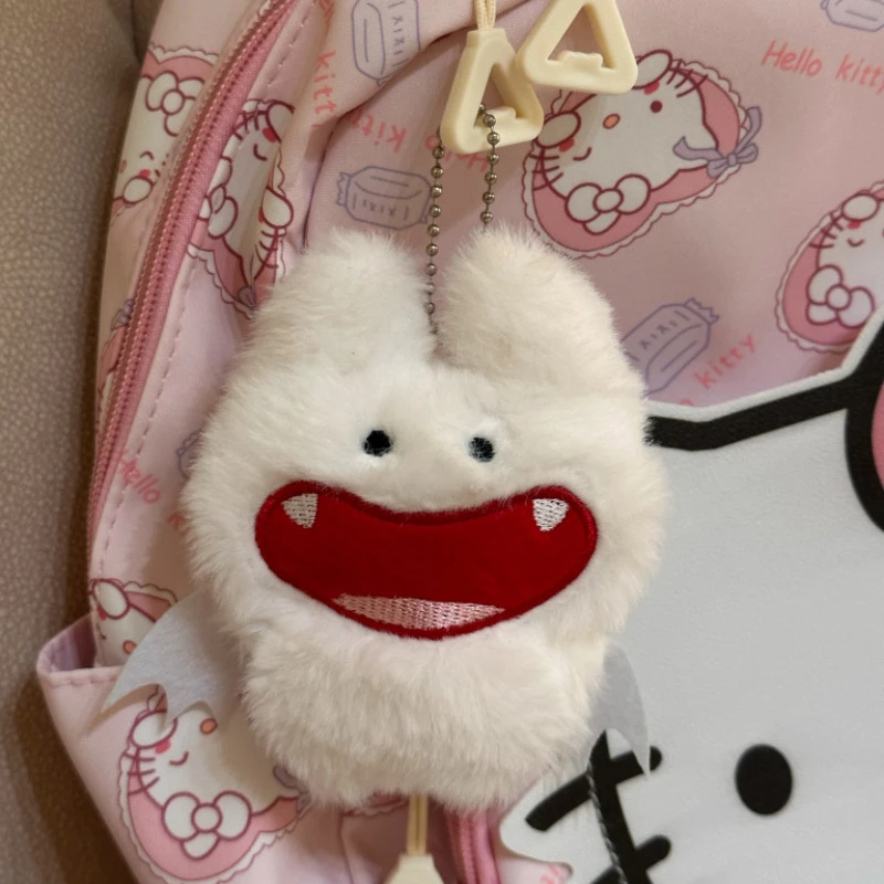 可爱蝠宝毛绒玩具情侣挂件学生书包挂链超萌钥匙扣礼物送女朋友否