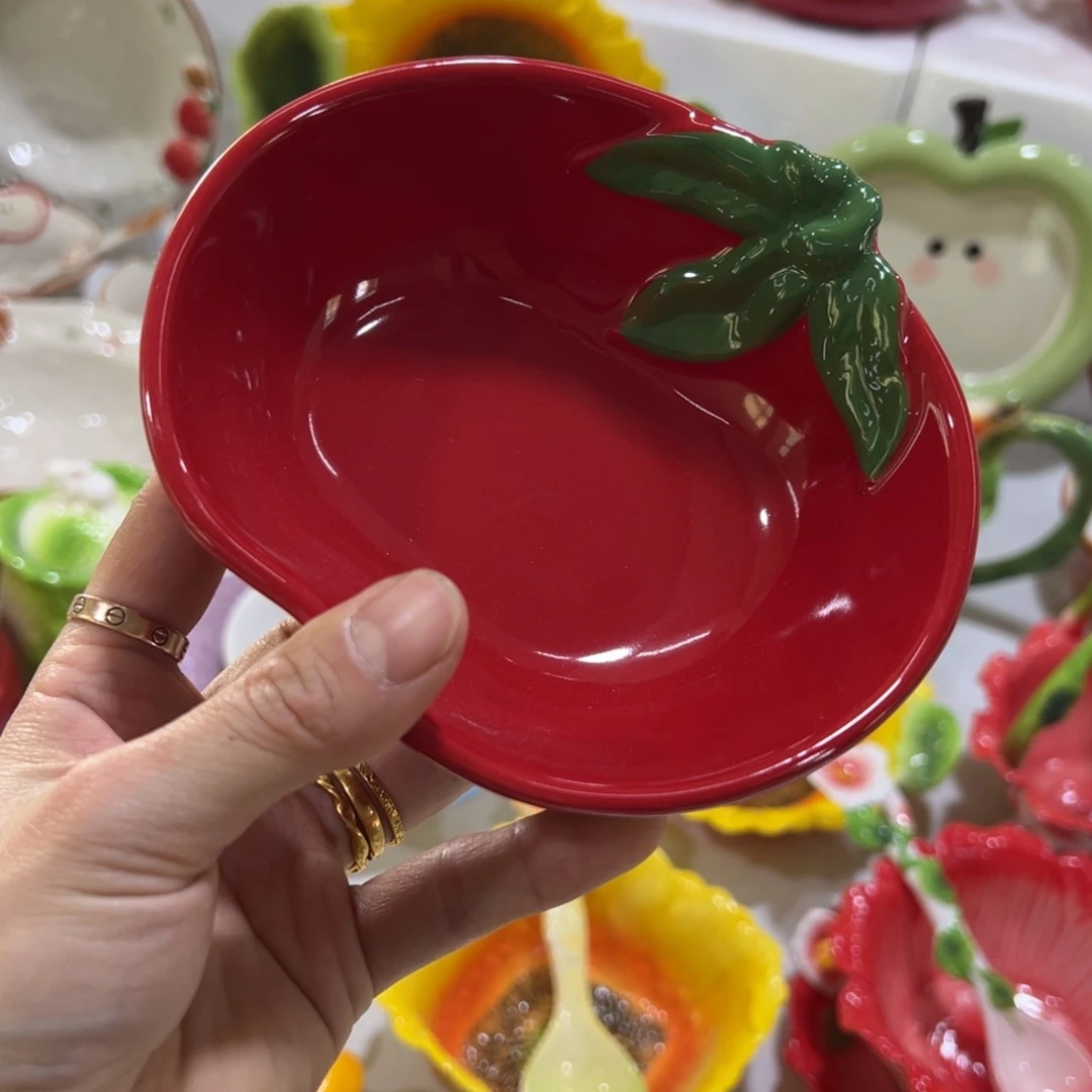 陶摆件高温陶瓷釉下彩正品！