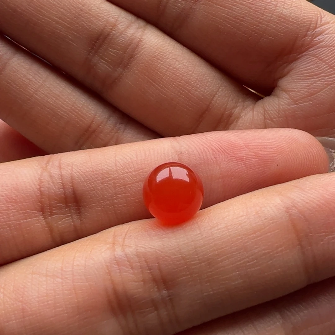 P***t南红玛瑙未镶嵌圆珠9.1