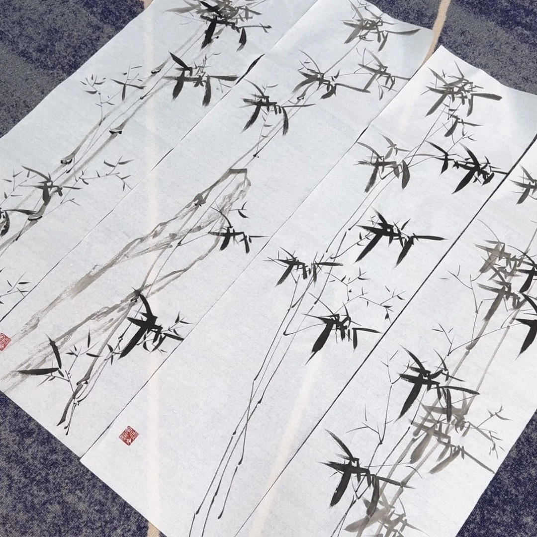 国画国画作品山水花鸟