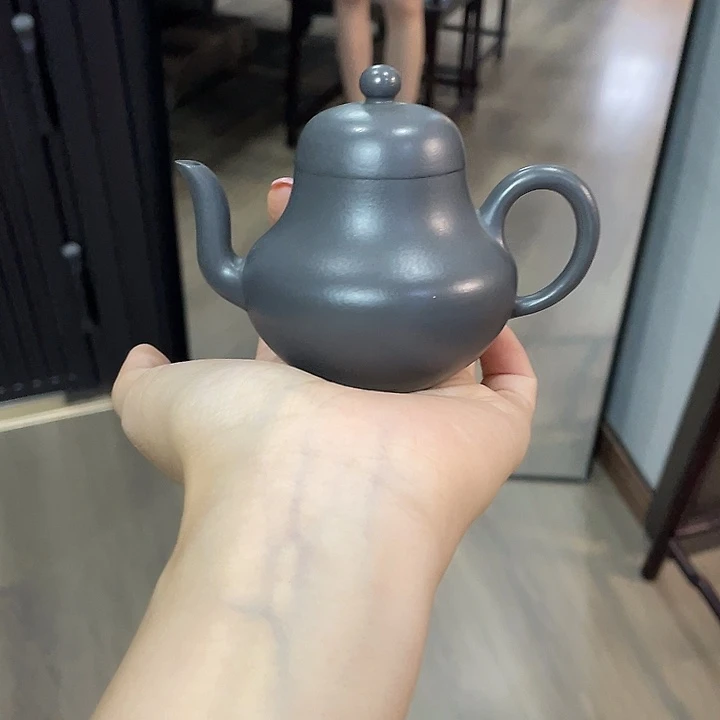 茶壶紫砂全手工打造