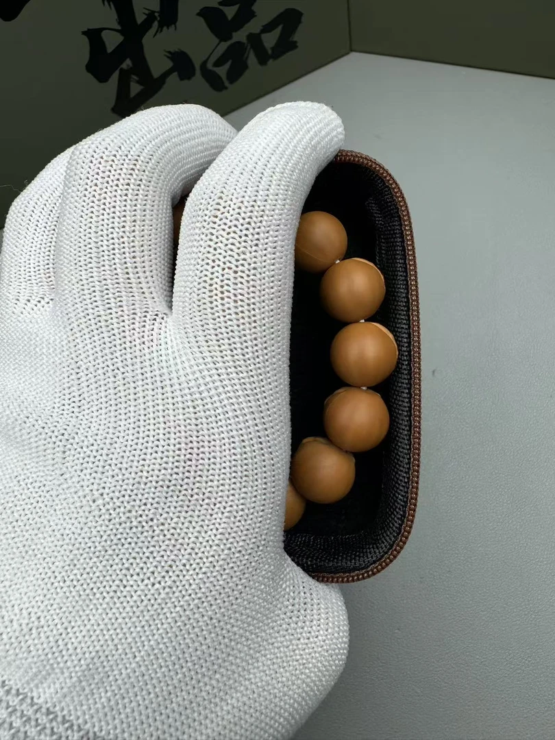 【盛圆·掌上明珠】龙炎料全品精工猴头核桃手串