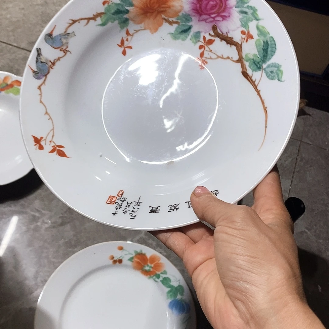 善***雪景德镇陶瓷23公分