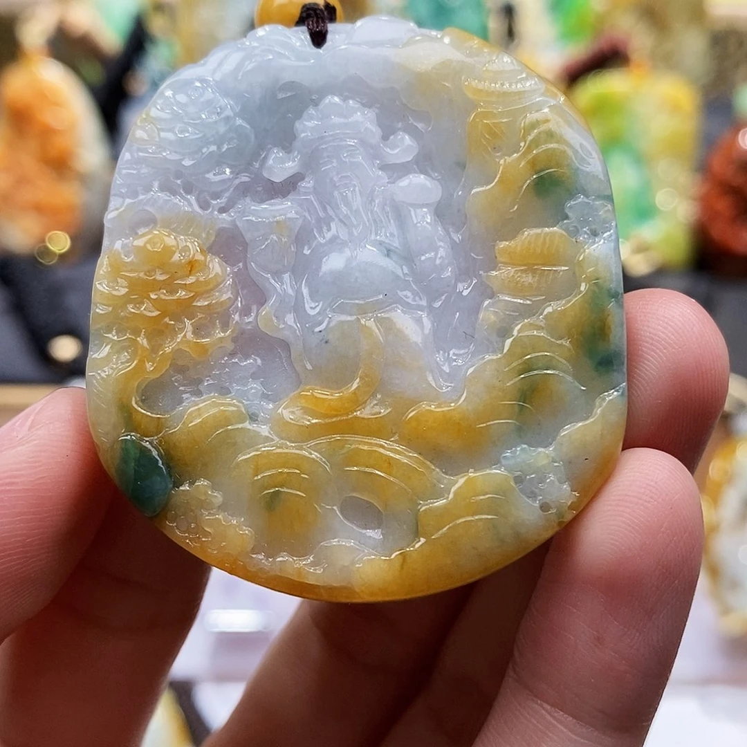 定制翡翠未镶嵌翡翠A货