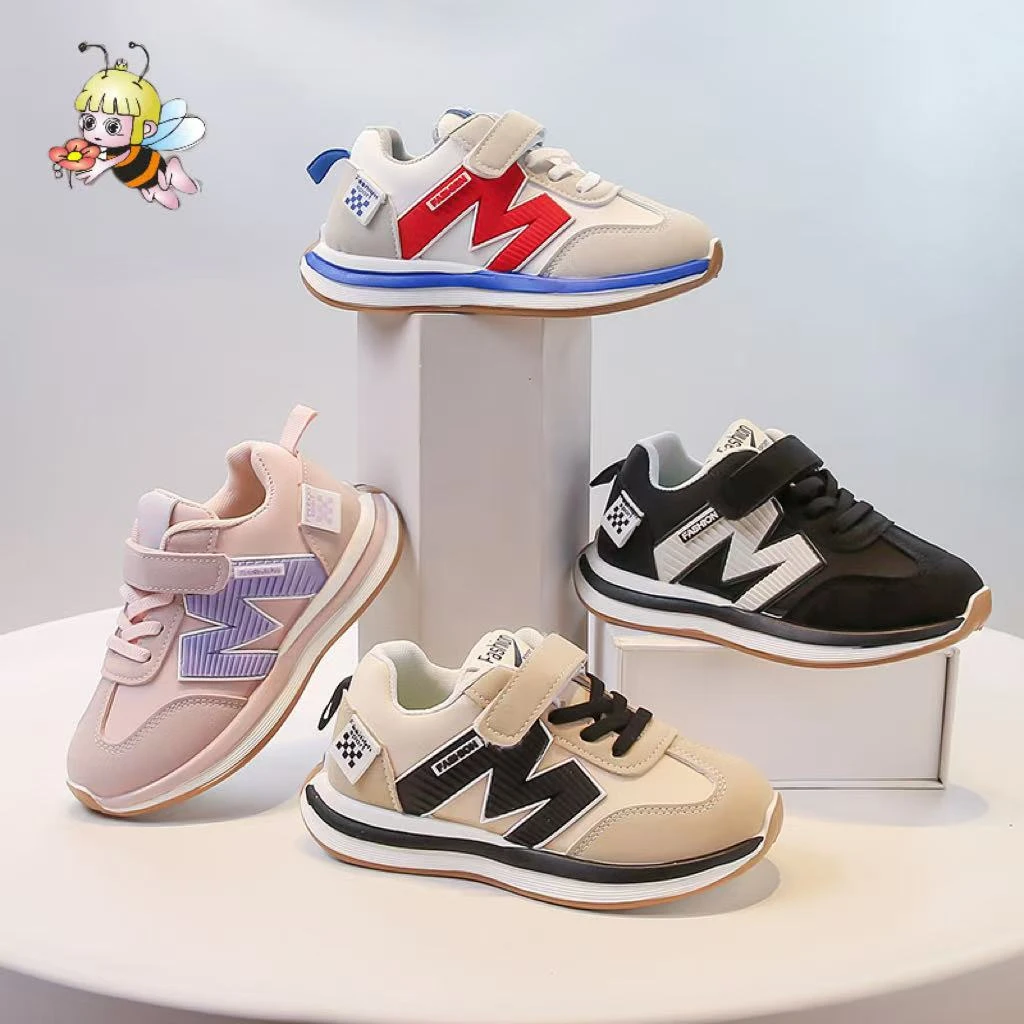 MGDHF儿童运动鞋秋季透气运动鞋鞋男童跑步鞋女童软底阿甘鞋8321