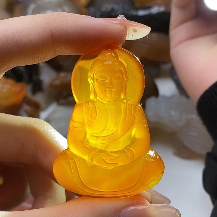玛瑙/玉髓合金颈饰