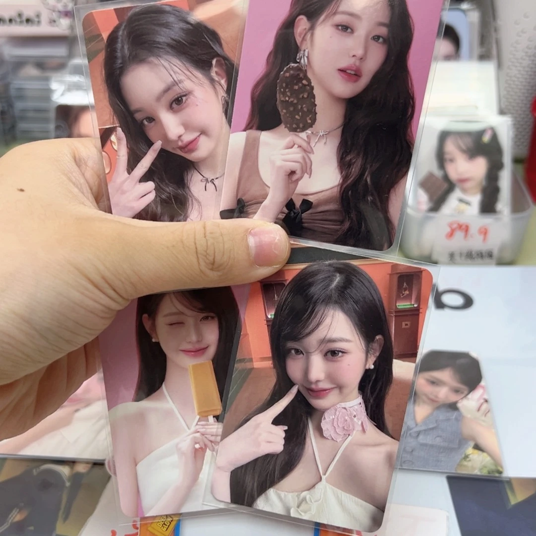 小圆雪糕代言卡四张➕卡套