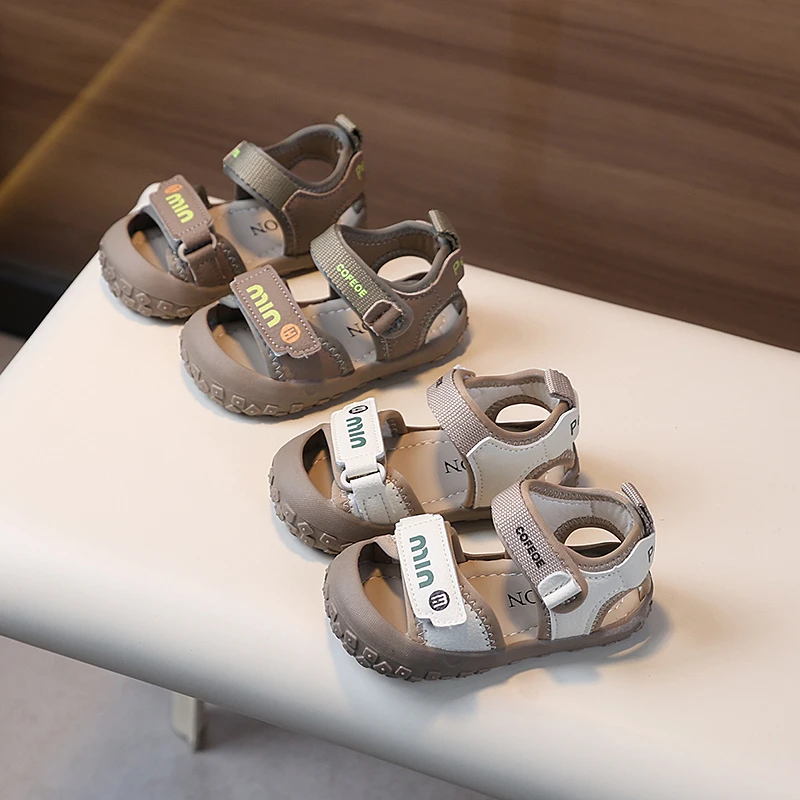 夏季新款宝宝鞋子1-3岁软底防滑凉鞋男女童沙滩鞋婴儿幼儿学步鞋