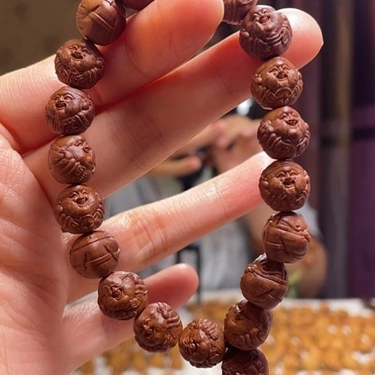 手串/手链橄榄核龙纹桃核