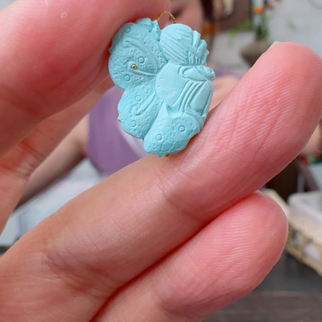 未镶嵌绿松石珠宝奇石