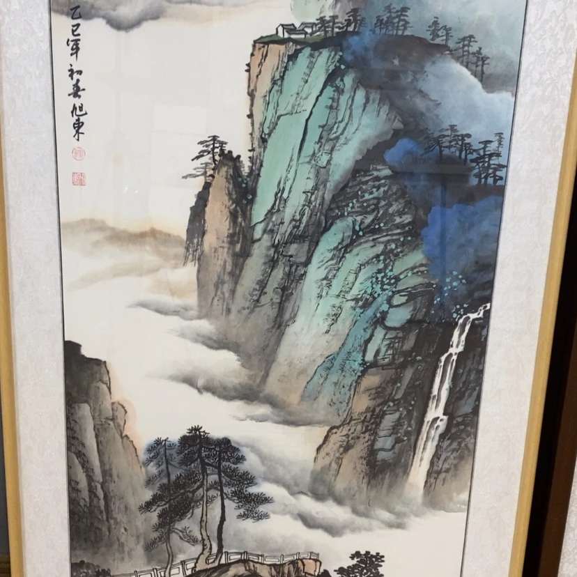 【闪购商品】国画手绘国画带框