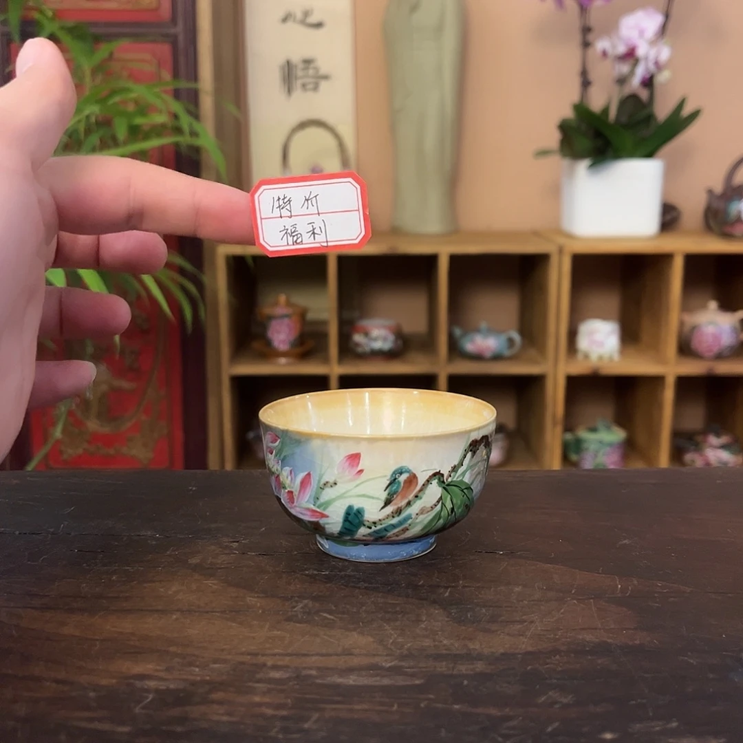 A***n景德镇纯手工手绘柴烧