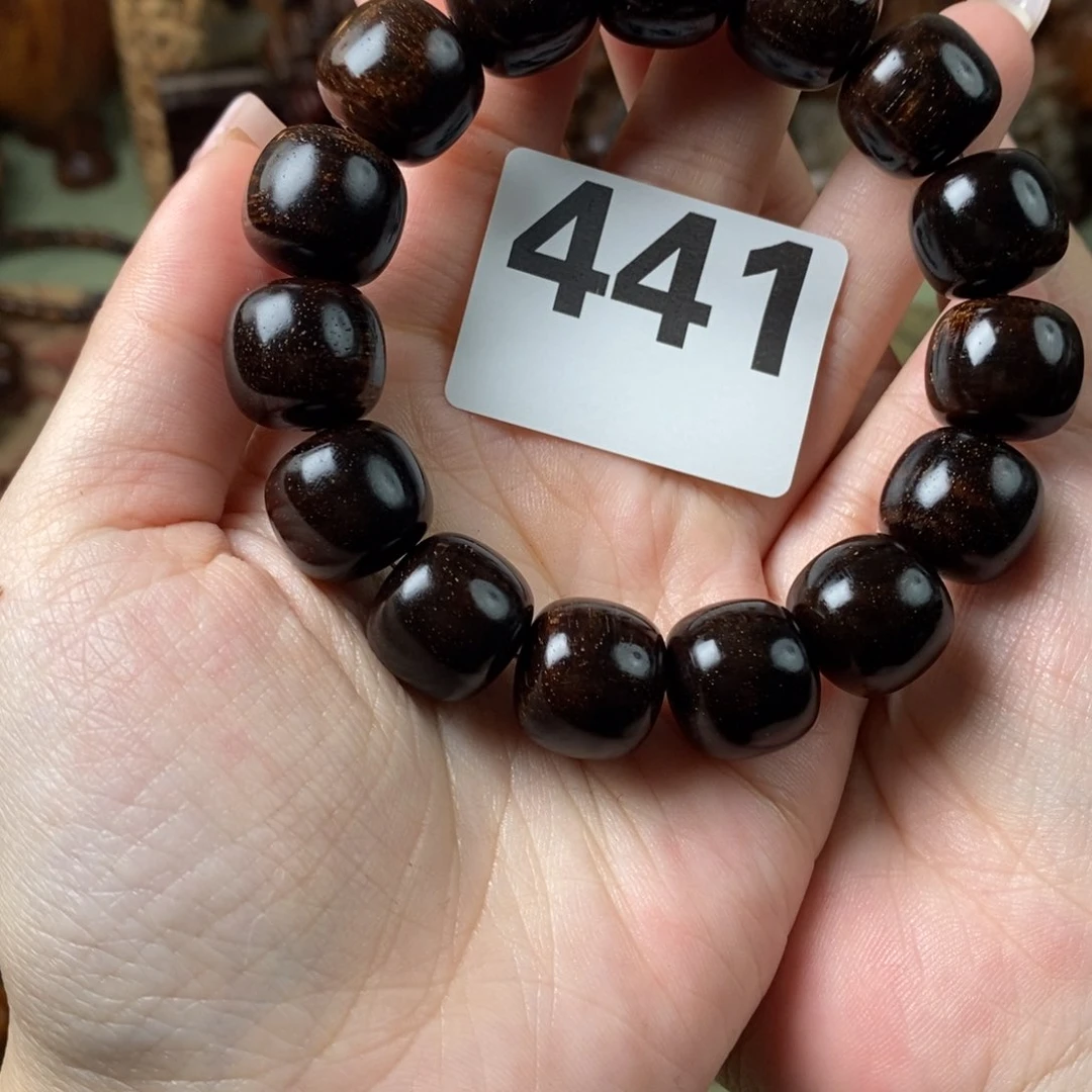 贡木手串/手链L**n1516中毒黑441
