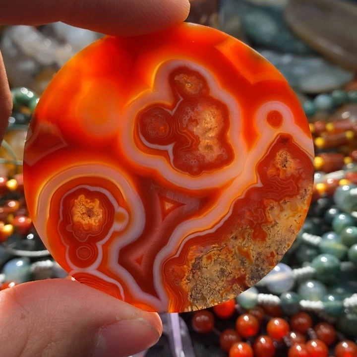 【闪购商品】玛瑙/玉髓颈饰未镶嵌嘻**嘻