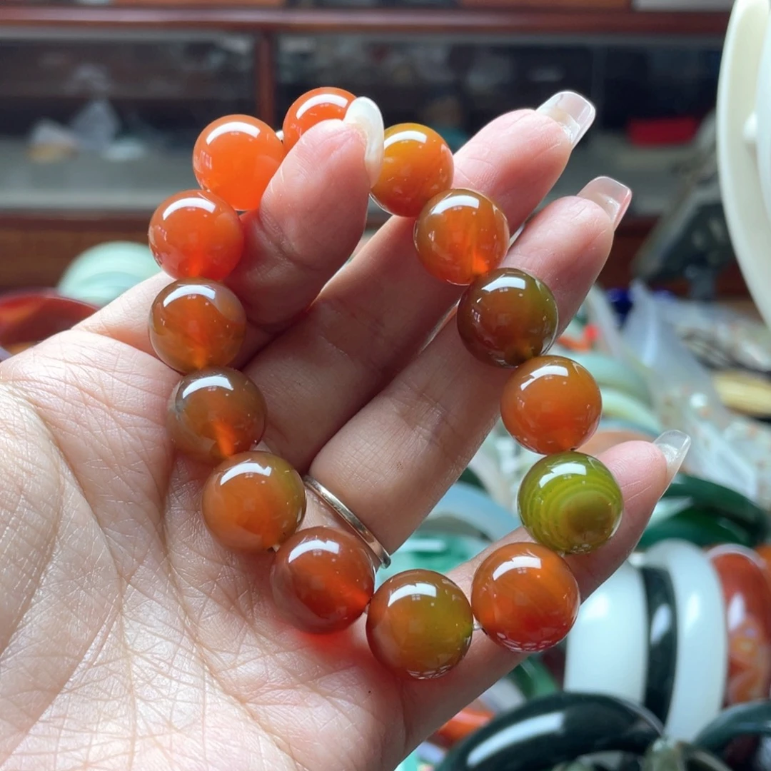 玛瑙/玉髓未镶嵌手链