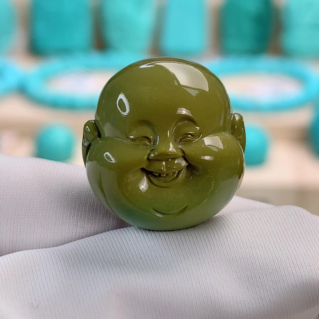 绿松石挂件未镶嵌