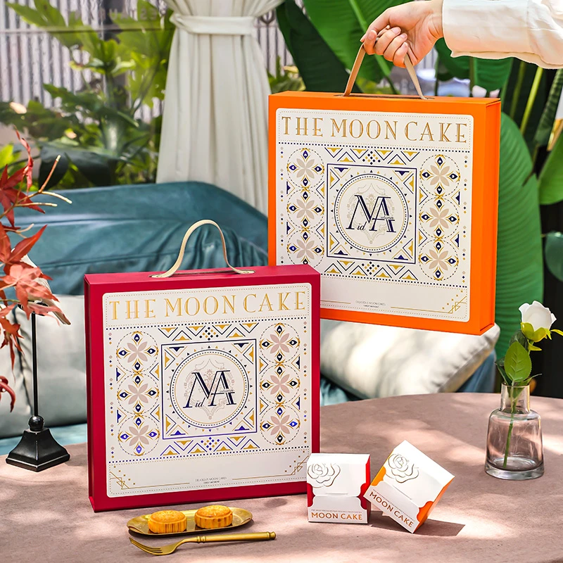 2025新款中秋节高档月饼包装礼盒网红空盒送礼硬盒工厂直销定制