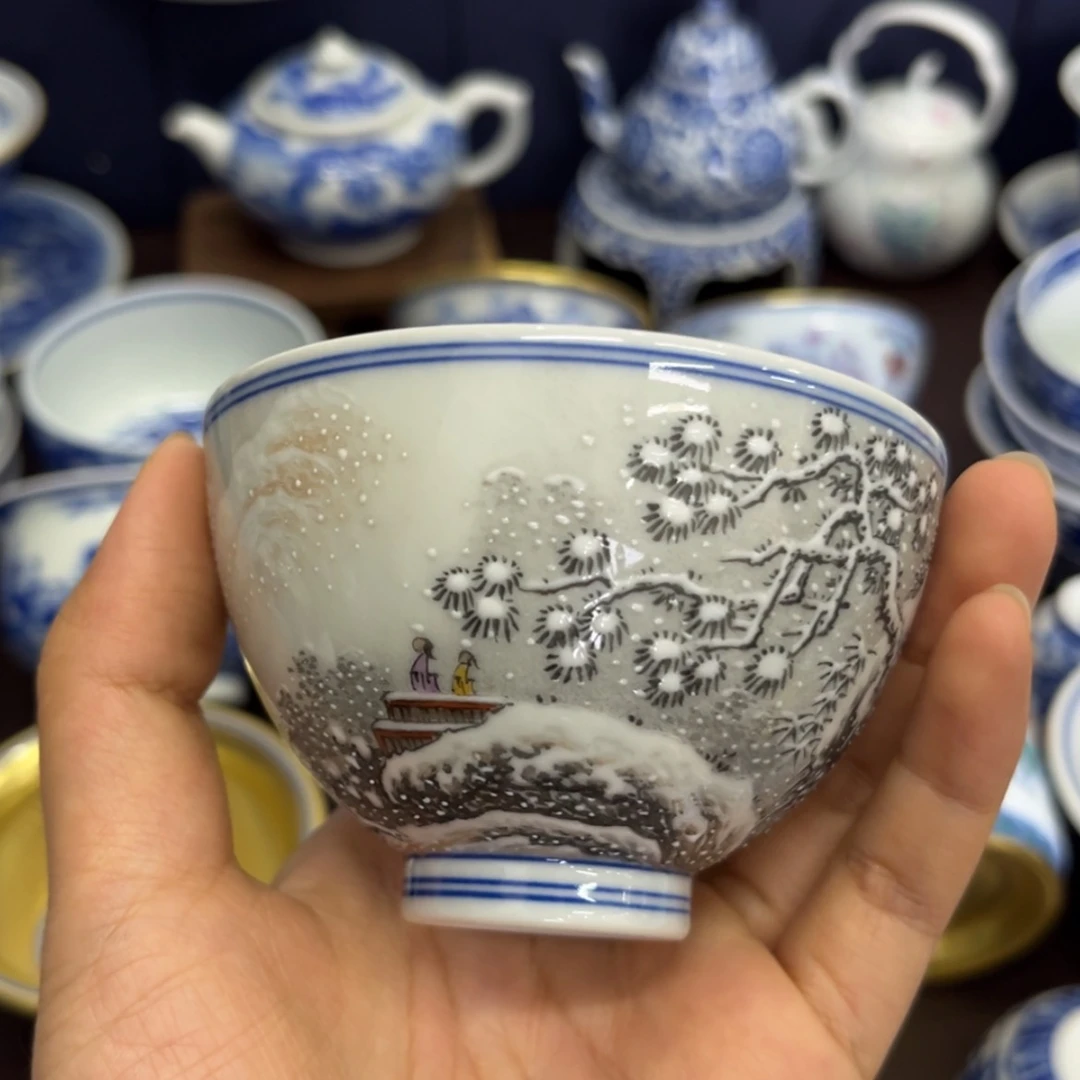 【闪购商品】景德镇手工手绘陶瓷微瑕