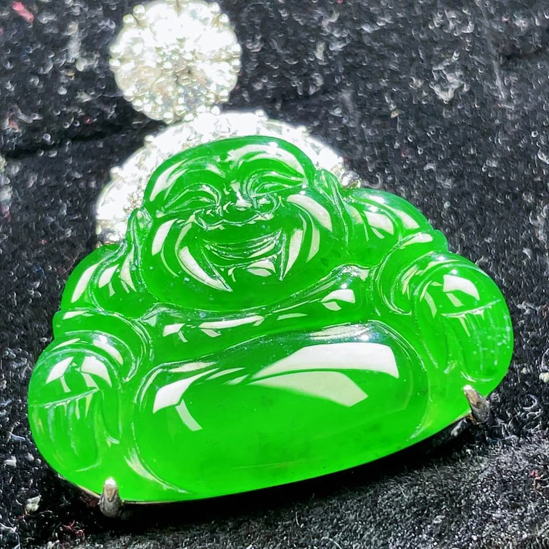 翡翠颈饰未镶嵌19，