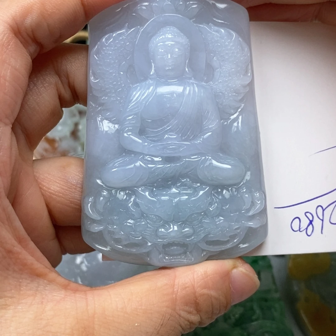 阿***了翡翠未镶嵌颈饰翡翠