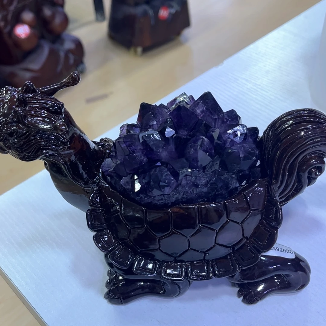 未镶嵌大型摆件（非配饰）紫晶晶