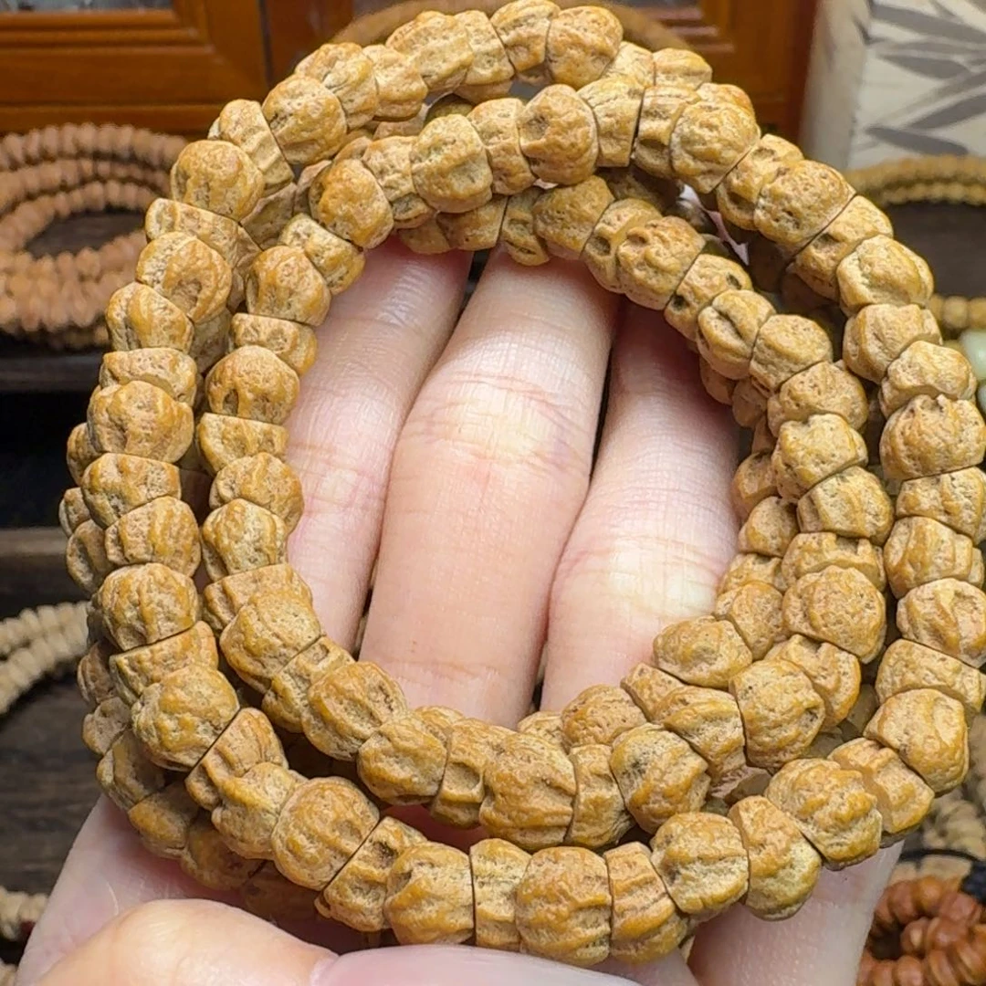 雨***晴柏香籽/百香籽手串鬼肠