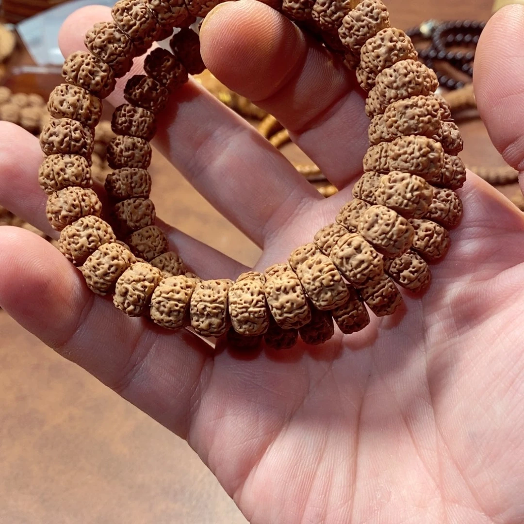 金刚菩提手串平细藏切1.0