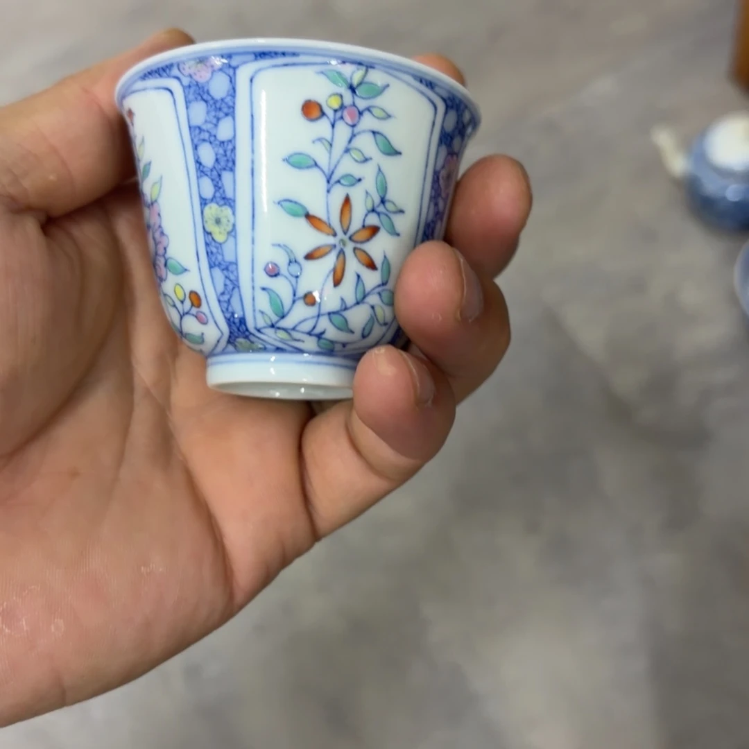 遇***見杯子手绘的陶瓷杯是