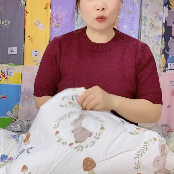 莫代尔纤维1.5米纯棉春秋豆豆被
