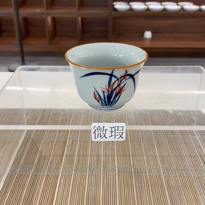 釉下老陶泥手工绘制