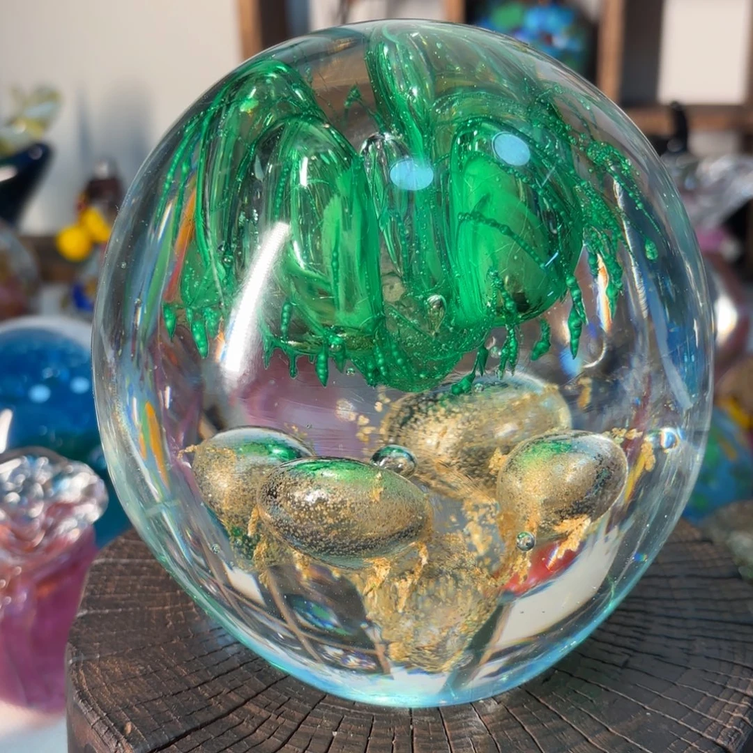 手工艺品琉璃微瑕