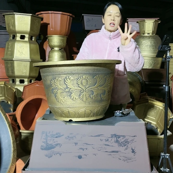 圆盆古铜六零两个