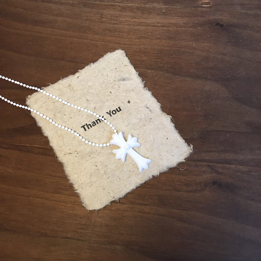 非金属树脂项链 KEKE 【十字树脂项链】 经典款   C1_  75