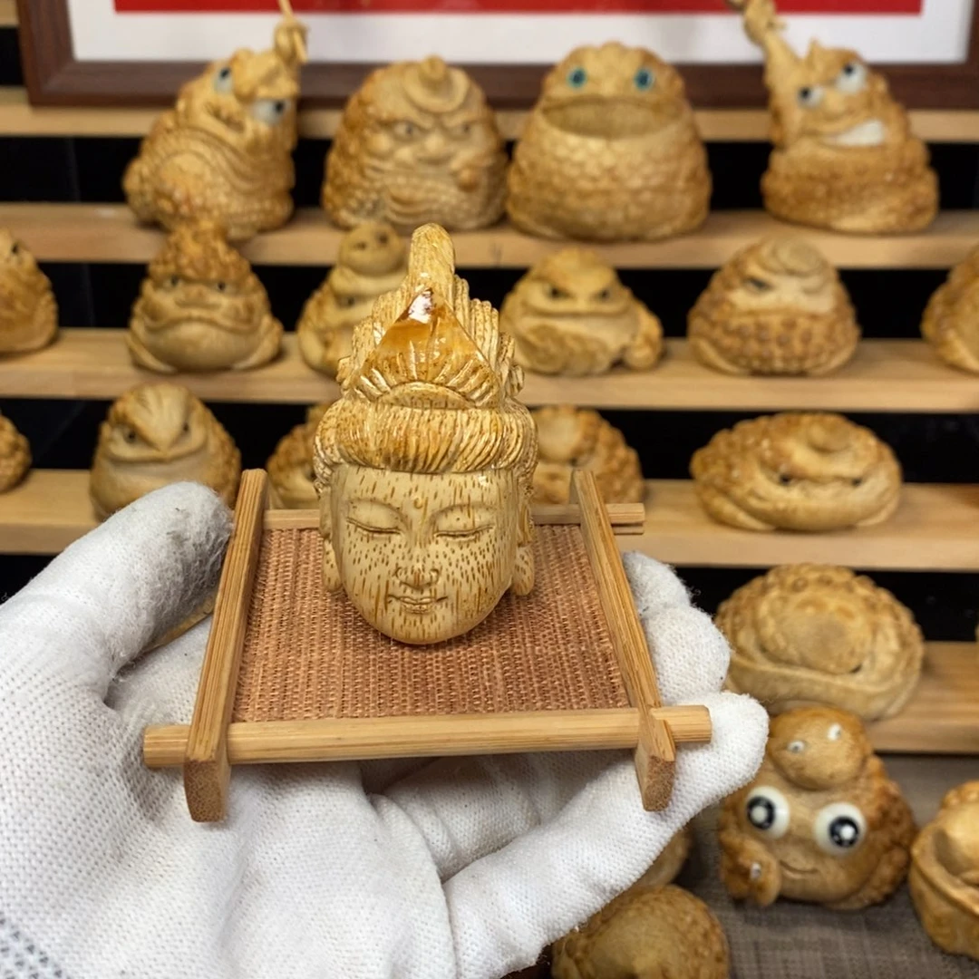 香榧木竹根雕作品欣赏