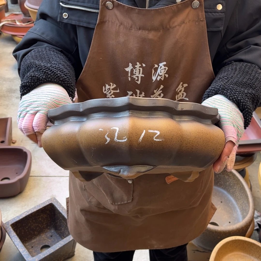 紫砂花盆盆景艺术