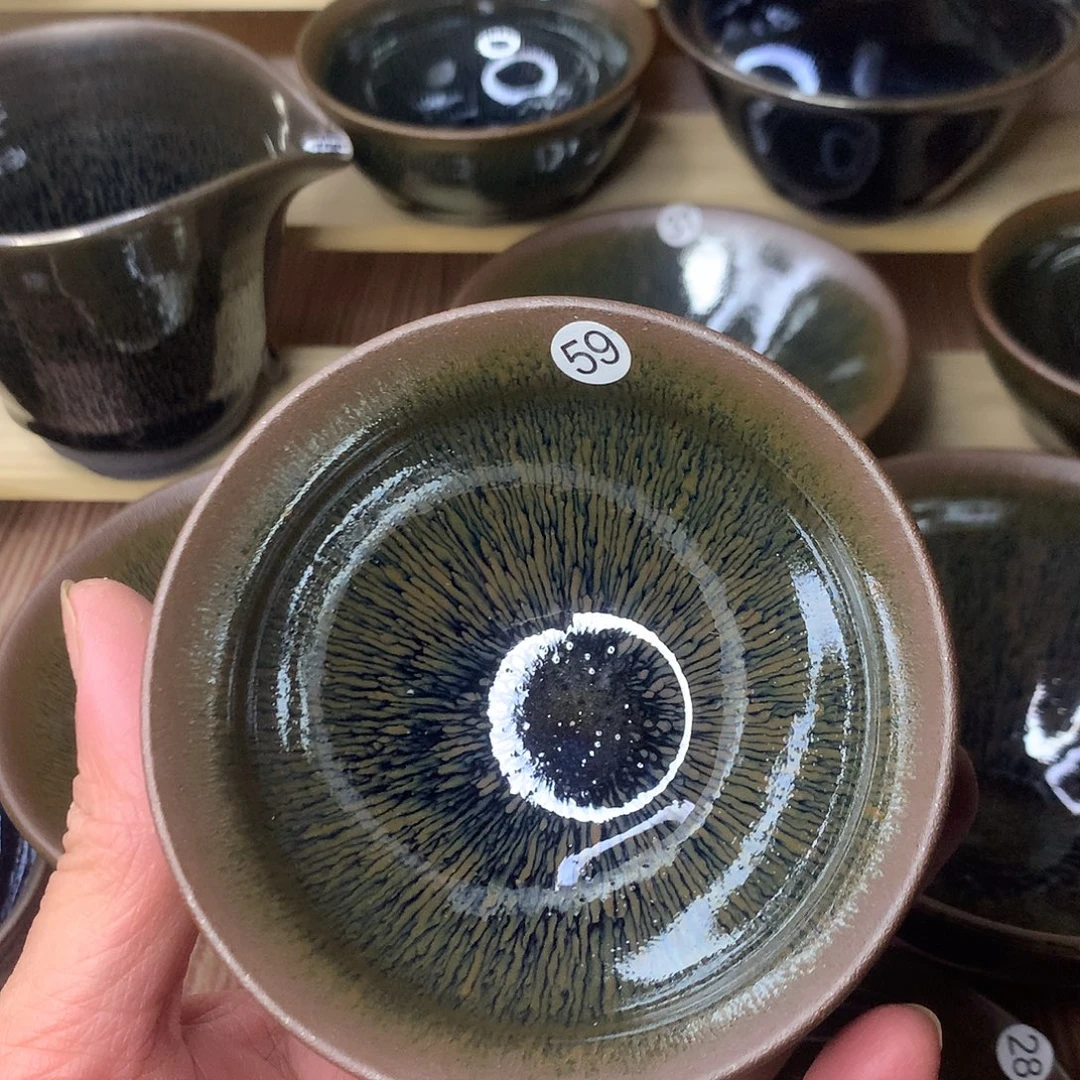 茶盏56原矿建盏主人杯