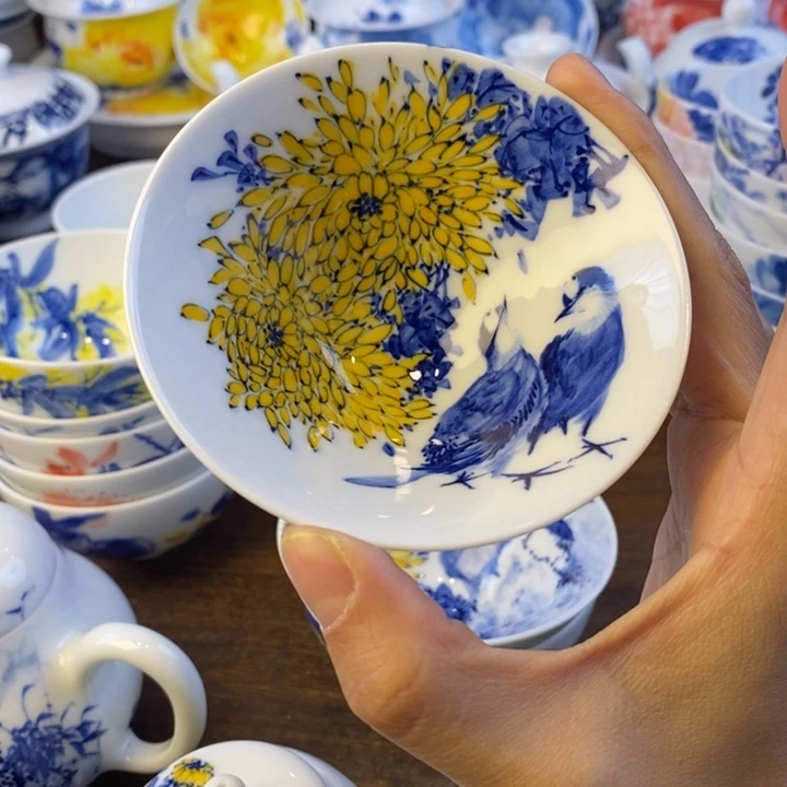 Y****瓷片景德镇陶瓷艺术