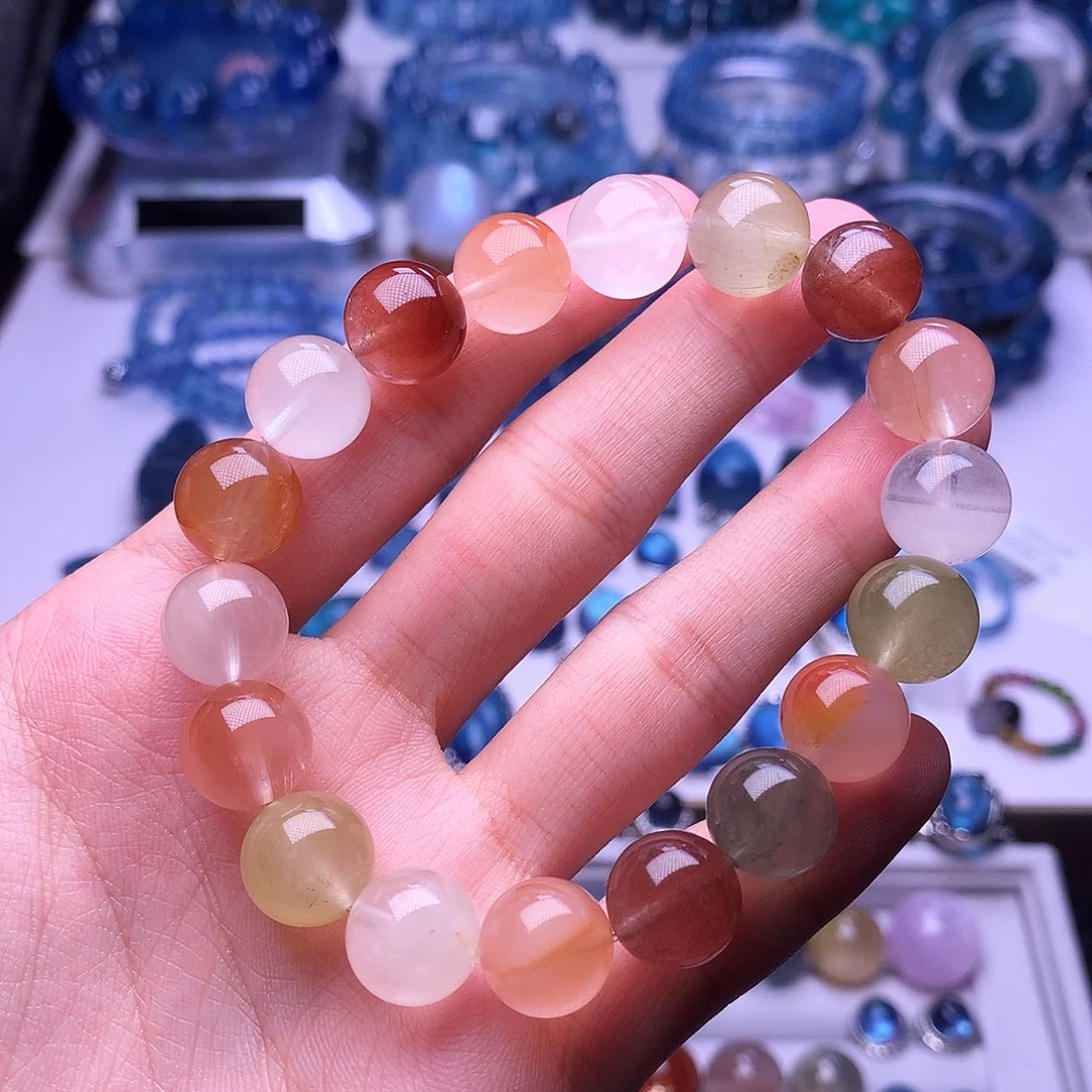 未镶嵌手链水晶多样性