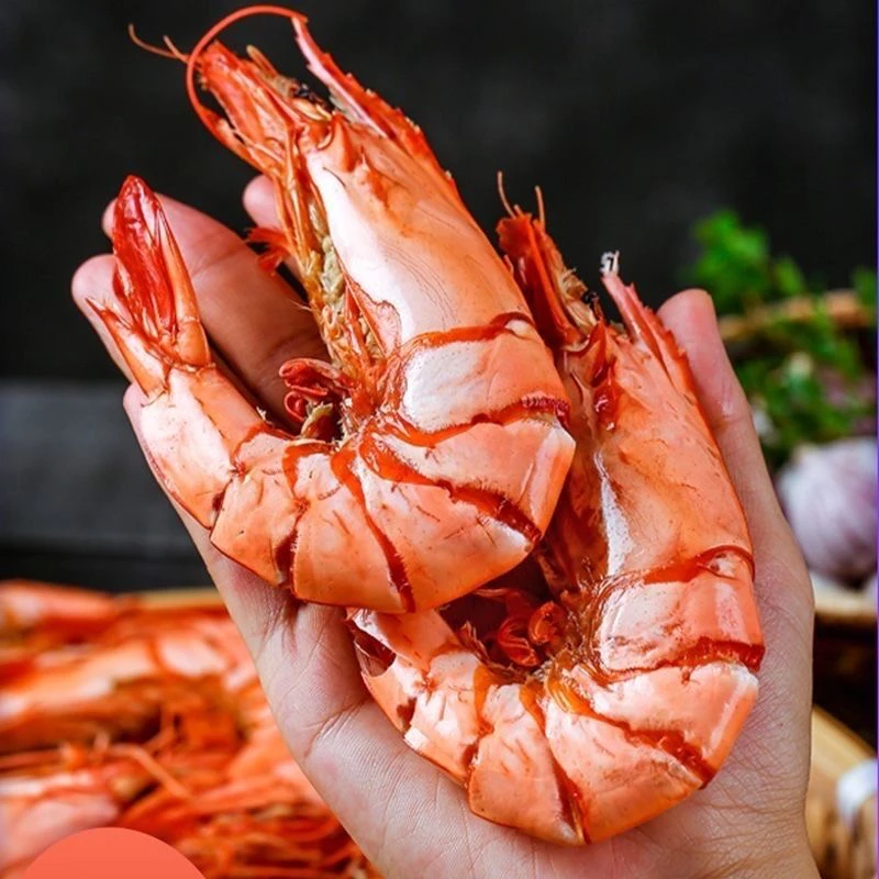 (海岛虾干)大号深海九节虾干斑节虾海虾开袋即食海鲜零食