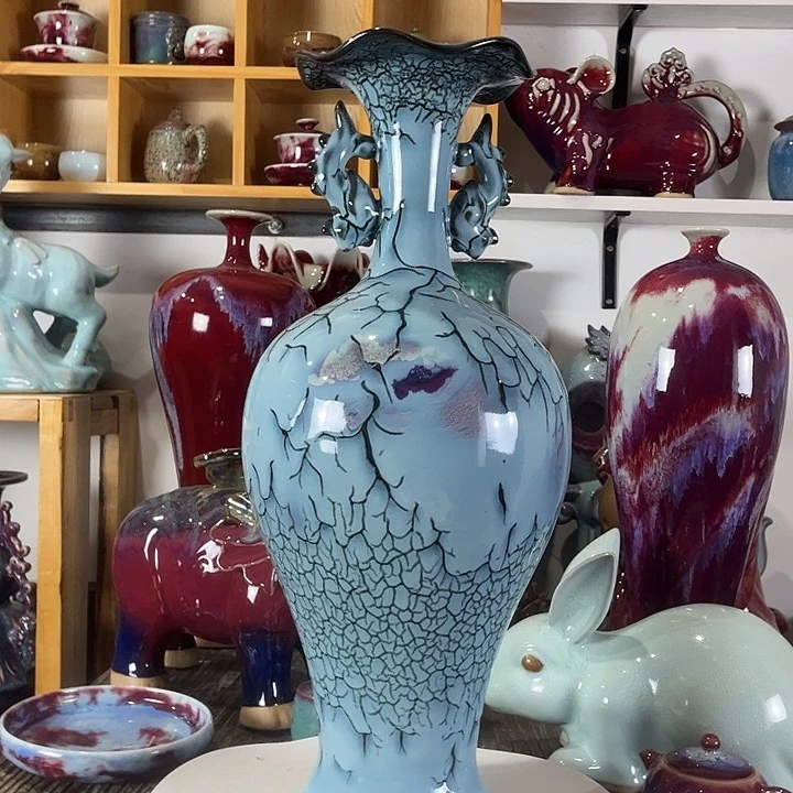 河***领瓷片神垕镇钧瓷艺术