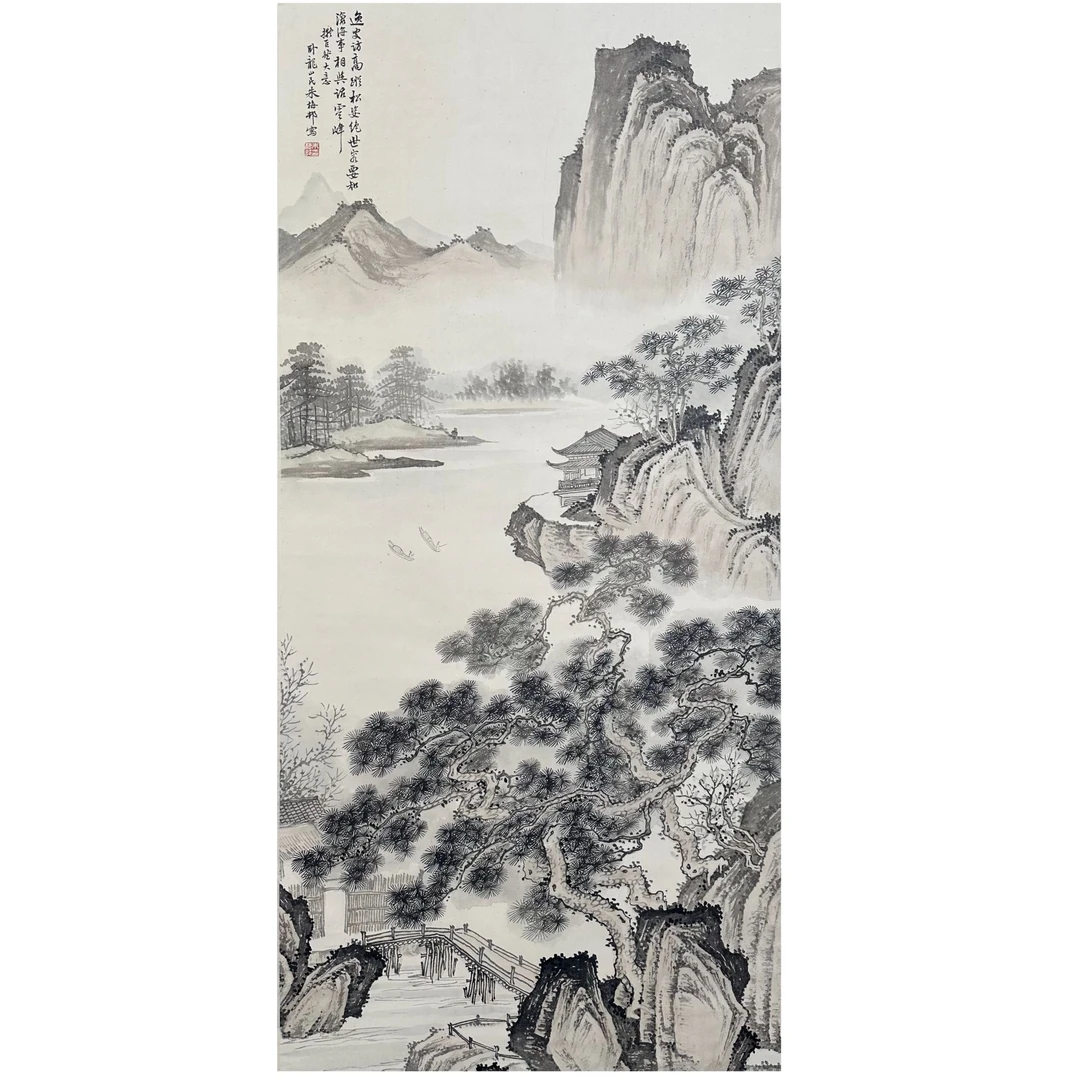 Z-Z-LGF-611 山水 119cm×55cm 轴