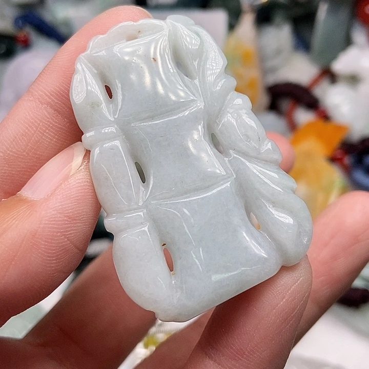未镶嵌挂件翡翠翡翠
